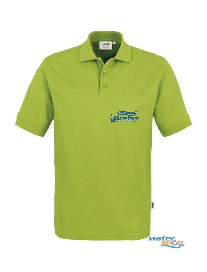 Polo-Shirt Mikralinar® mit Logo - kiwi