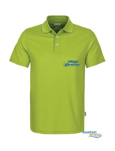 Sommer Polo-Shirt COOLMAX® mit Logo - kiwi